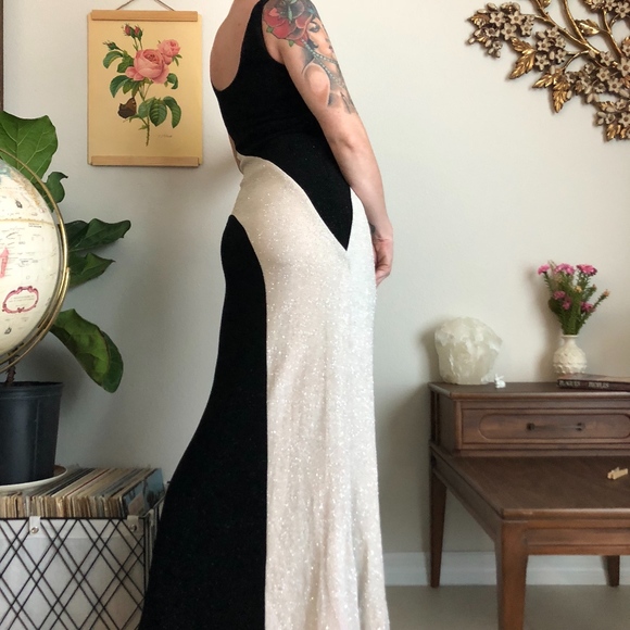 Vintage Dresses & Skirts - Vintage Sparkling Formal Evening Gown